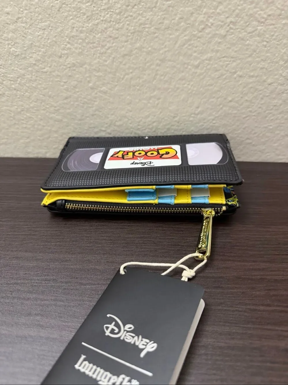 Loungefly Disney A Goofy Movie VHS Tape Figural Wallet